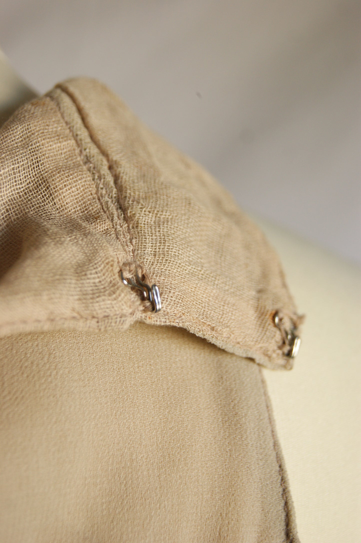 1960s Indian Hand-Embroidered Halter Blouse with Golden Zardozi Work