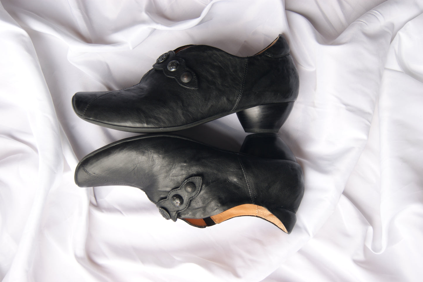 Vintage Think! Leather Black Shoes - EU39.5 US9