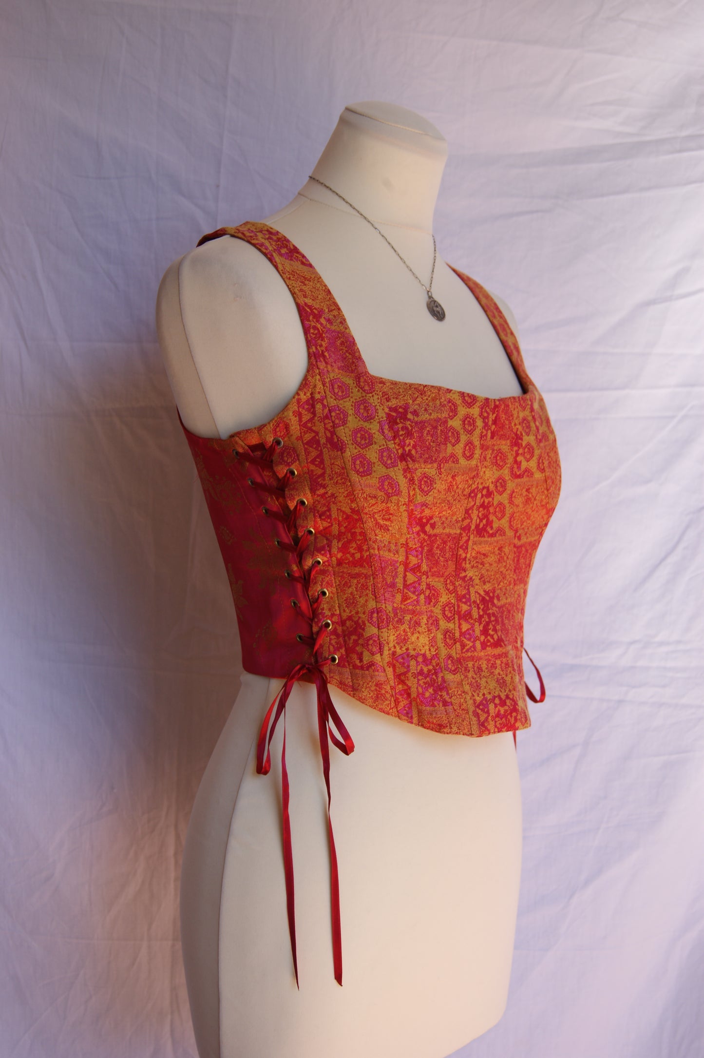 Helena Sorel Celestial Folk Ruby Corset - S/M