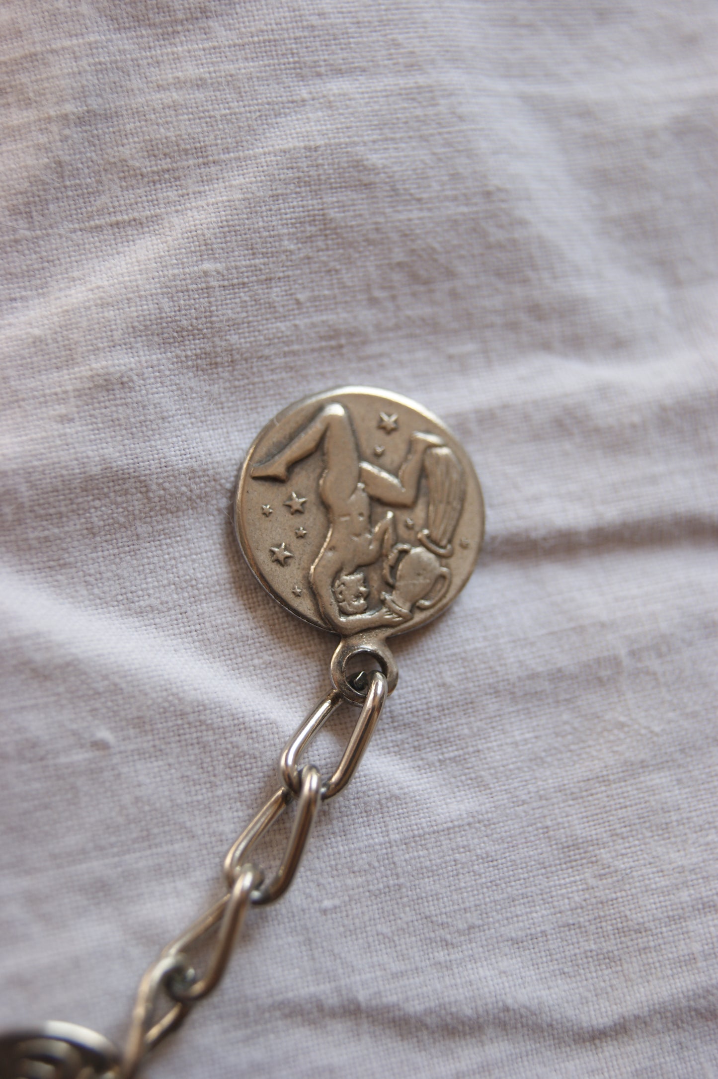1960s Celestial Zodiac Coin Bracelet