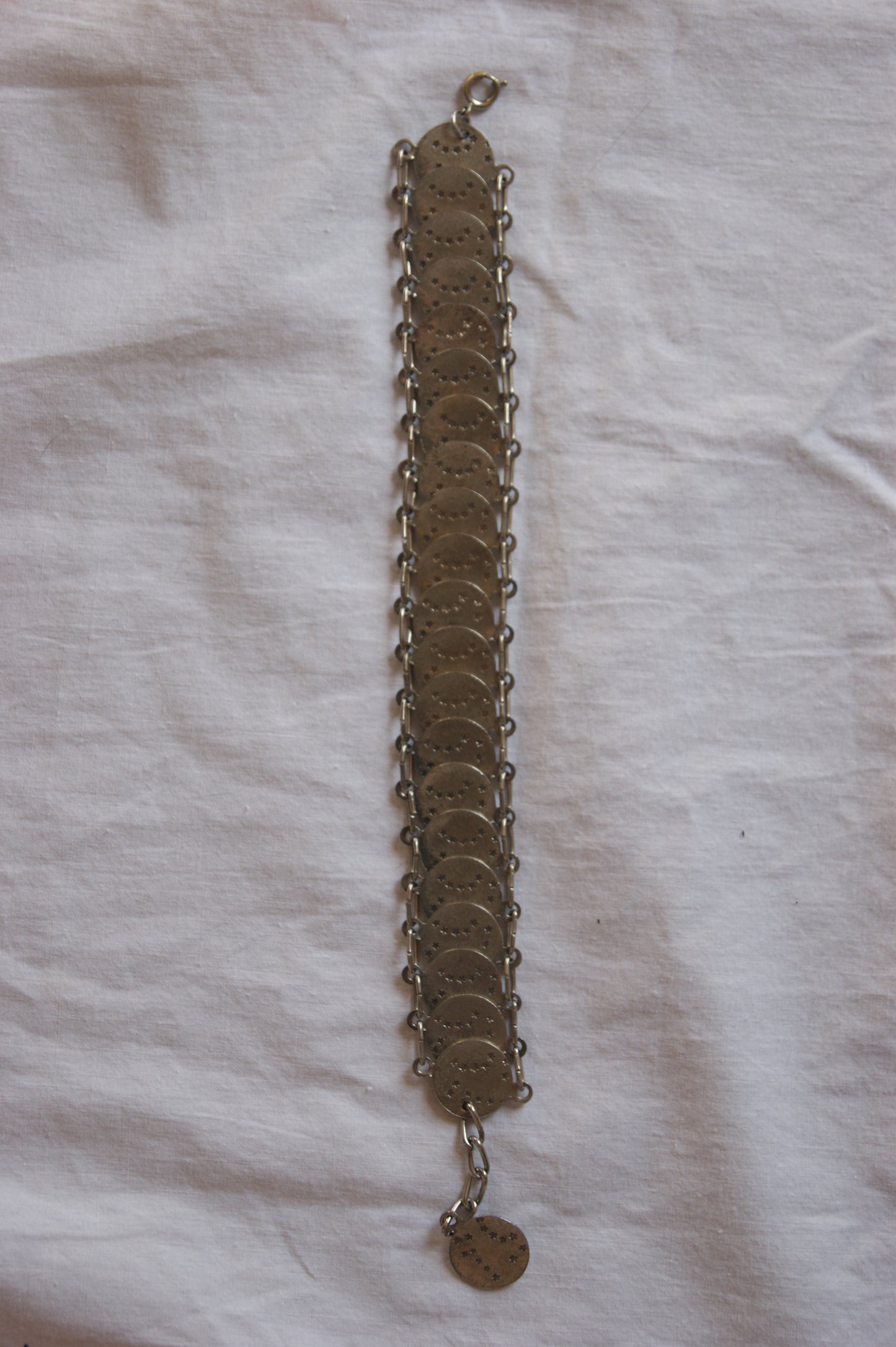 1960s Celestial Zodiac Coin Bracelet