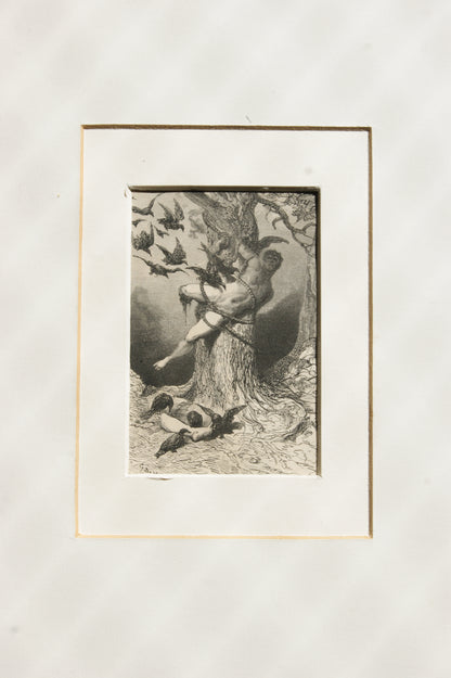 Impressió "Festa dels corbs" Gustave Doré -