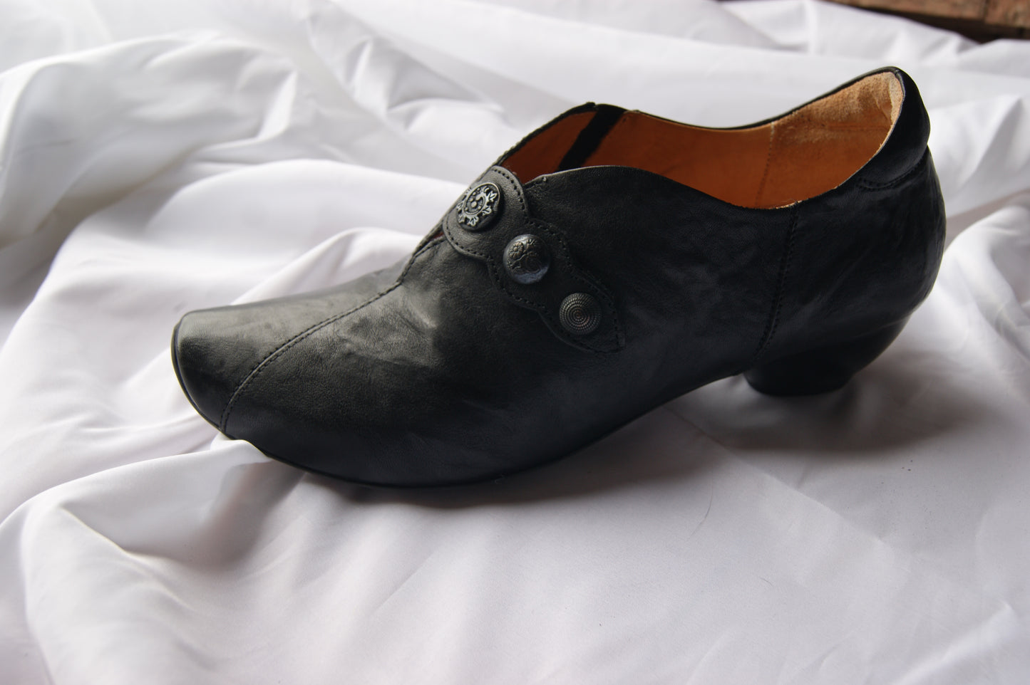 Vintage Think! Leather Black Shoes - EU39.5 US9