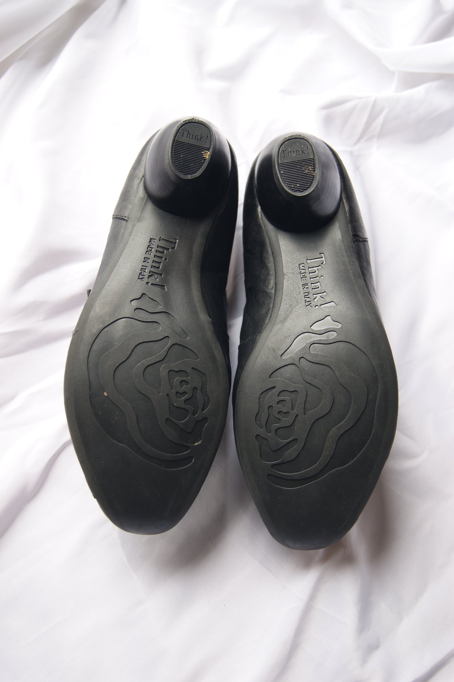 Vintage Think! Leather Black Shoes - EU39.5 US9