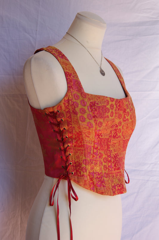 Helena Sorel Celestial Folk Ruby Corset - S/M
