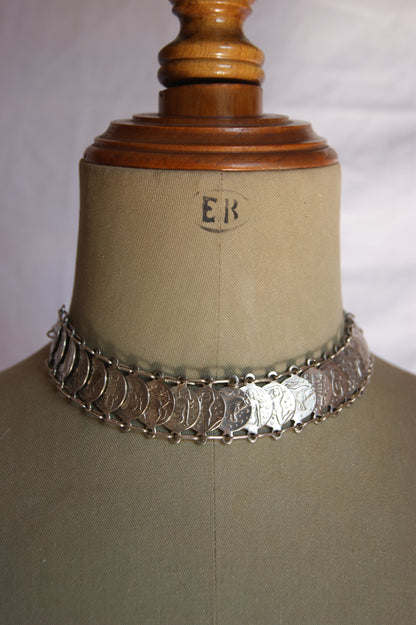 1960s Celestial Zodiac Coin Bracelet