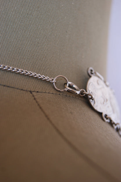 1960s Celestial Zodiac Coin Bracelet