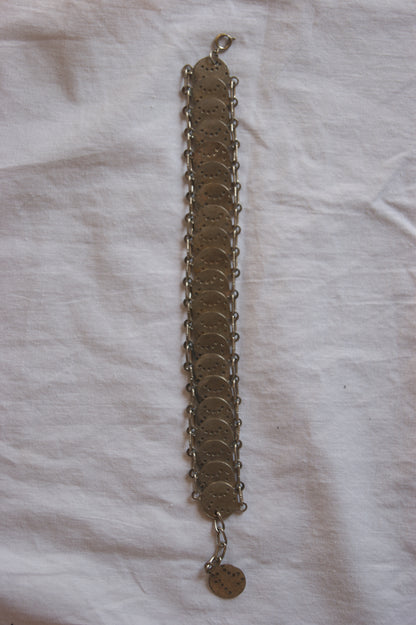 1960s Celestial Zodiac Coin Bracelet